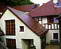 Holiday accommodation Goegerhaus in Egloffstein: Former stable with studio windows (JPG, 3 kByte)
For large-scale sights click onto the image