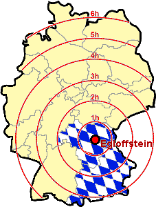 Book a holiday home instead of hotel during fair at Nuremberg (6 kByte)